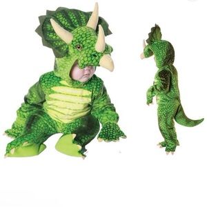 Kids Green Dinosaur Costume